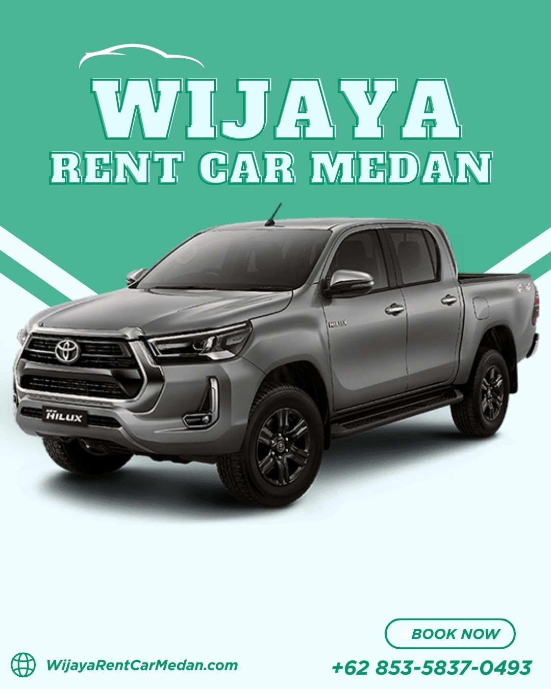 Sewa Toyota Hilux Double Cabin Bandara Kualanamu - Medan